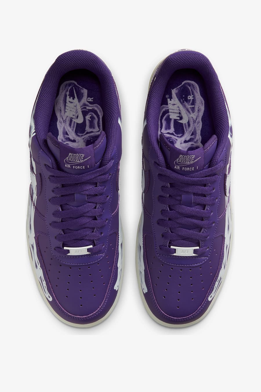 Nike Celebrates Spooky Season With The Air Force 1 ‘07 Skeleton QS ...